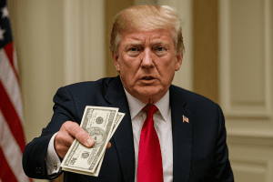 Donald Trump anuncia pagos de 2 000 USD y el mercado cripto anticipa una ola de liquidez